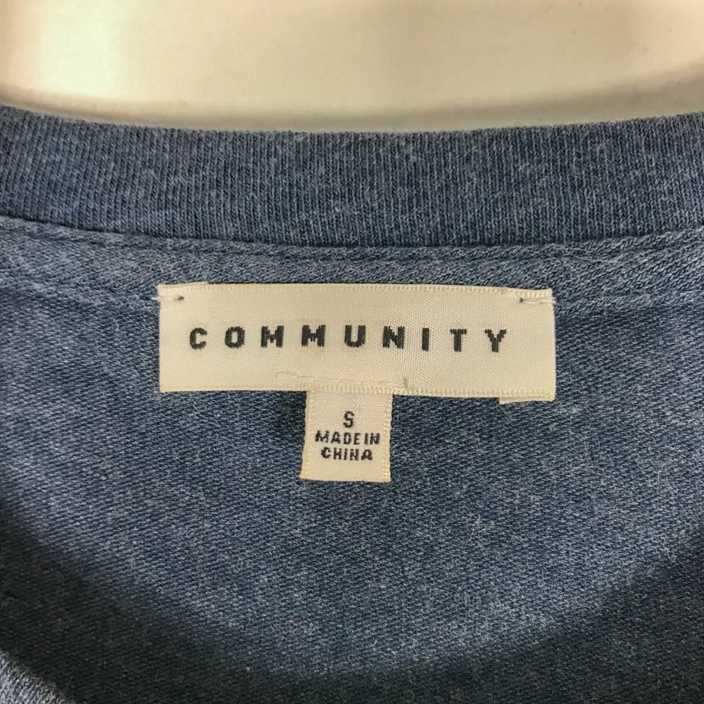 Aritzia Community Blue Metrocles Mini Shirt Dress - Picture 4 of 8